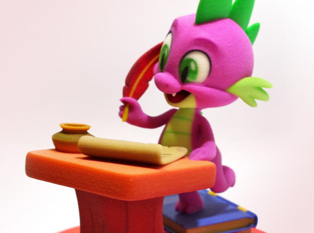 Spike the dragon 3D model