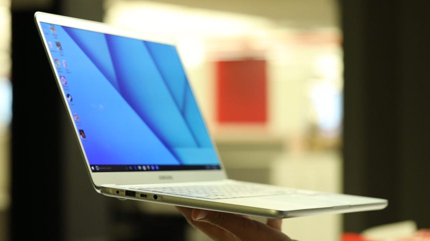 Samsung's Notebook 9 is a big-screen ultraportable with little extras