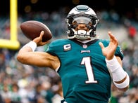 <p>Jalen Hurts and the Philadelphia Eagles are heading to the Super Bowl.</p>