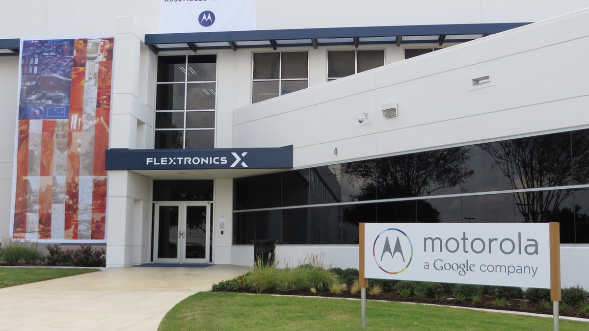 Moto X production facility run by Flextronics