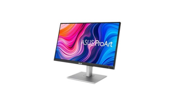 Asus ProArt PA278CV display on a white background