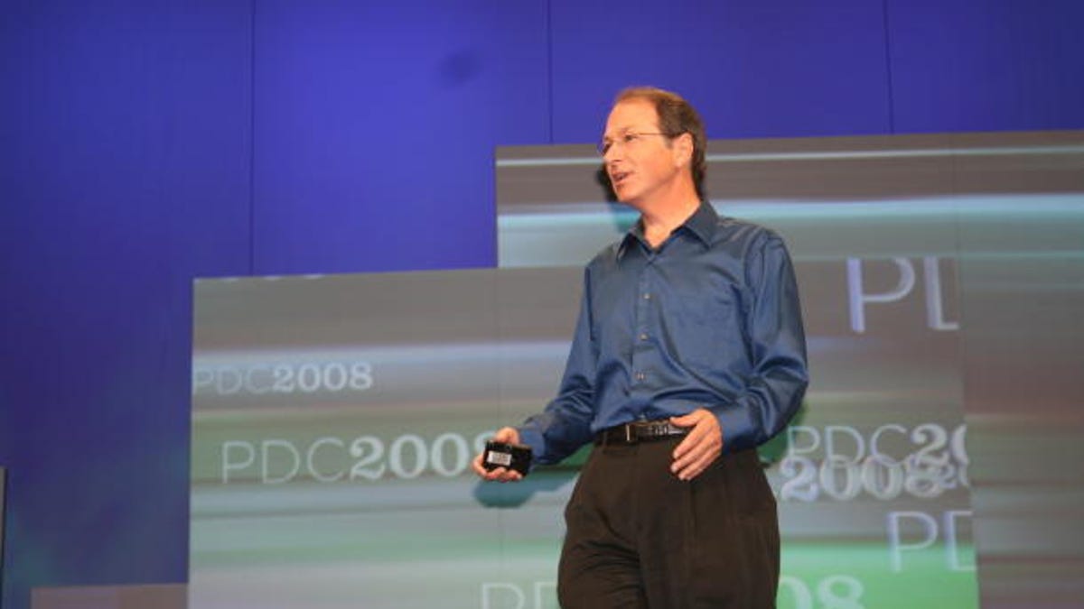 Microsoft Research's Rick Rashid.