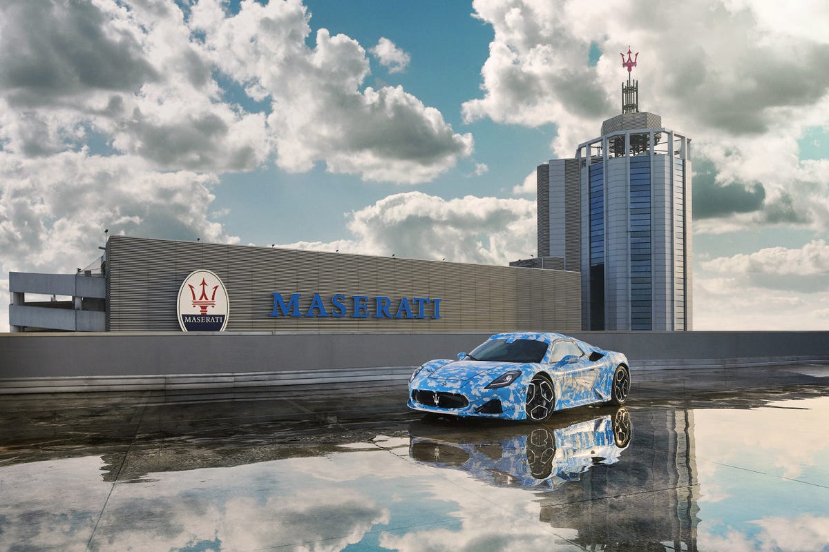 Maserati MC20 Convertible prototype