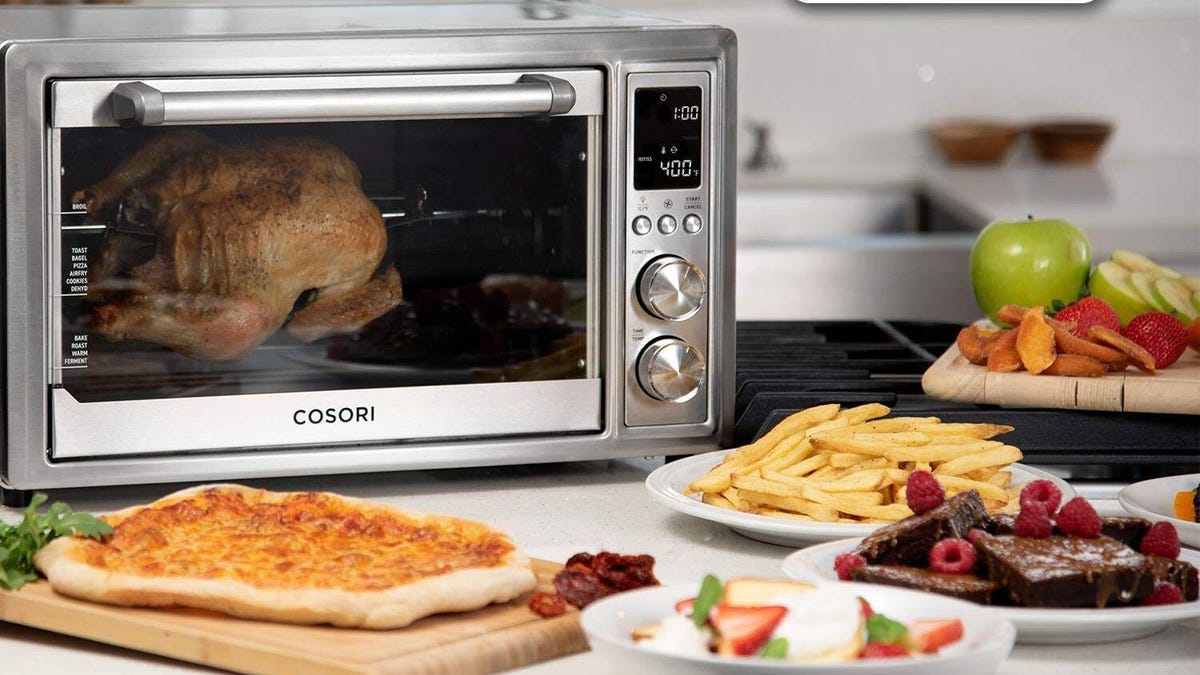 Cook all the things with the Cosori air-fryer toaster oven for $139.99 -  CNET
