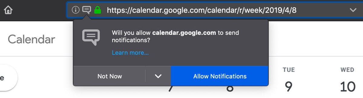 It's common for websites to ask you for permission to show notifications, but most of the time those requests aren't welcome.