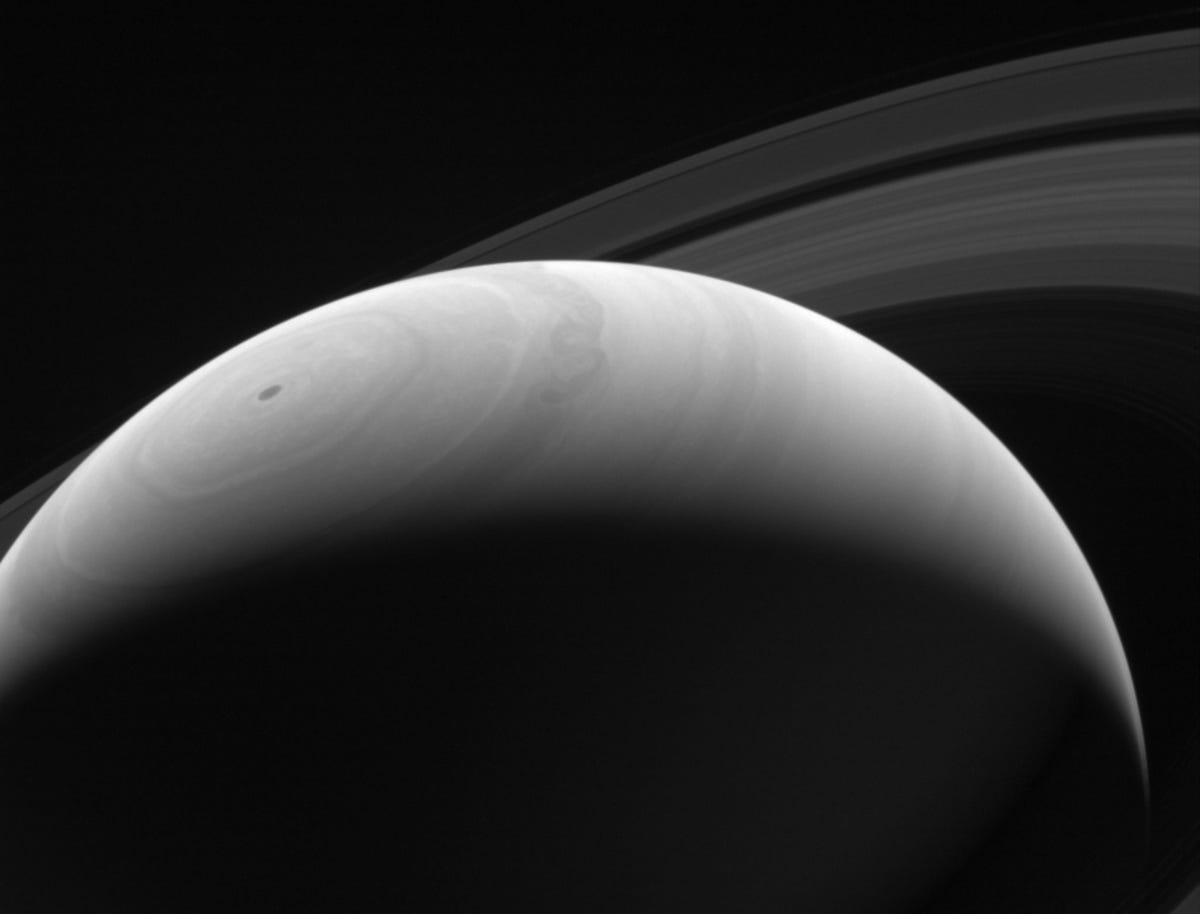 Saturn sunrise