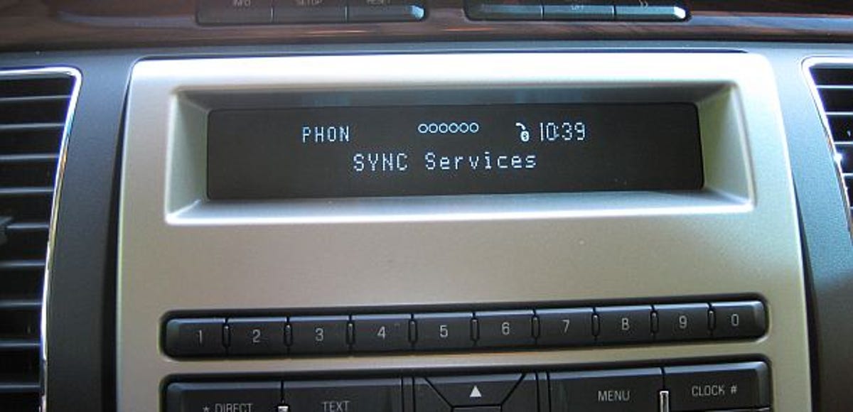 Ford Sync in the Flex