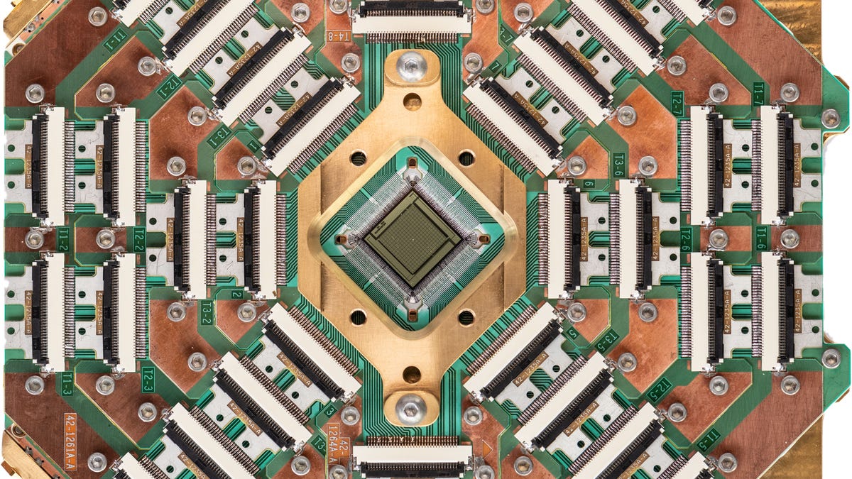 D-Wave's Advantage quantum annealer chip