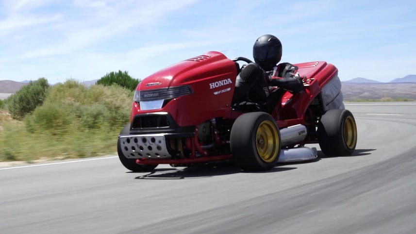 Honda Mean Mower is the most terrifying thing on four wheels