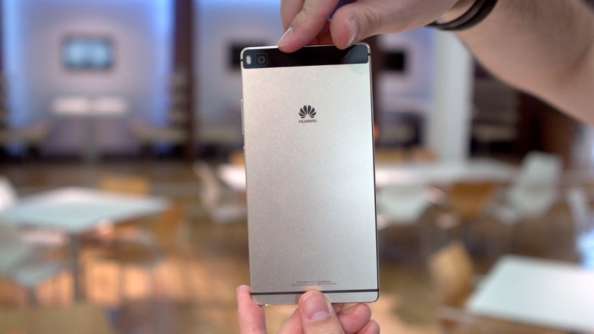 Hands-on with the skinny, metal Huawei P8
