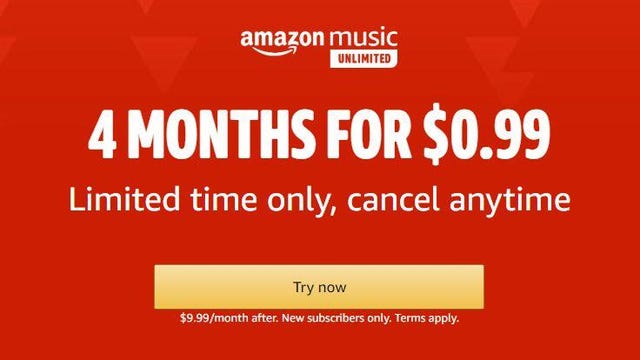 amazon-music-unlimited-4-months-99-cents