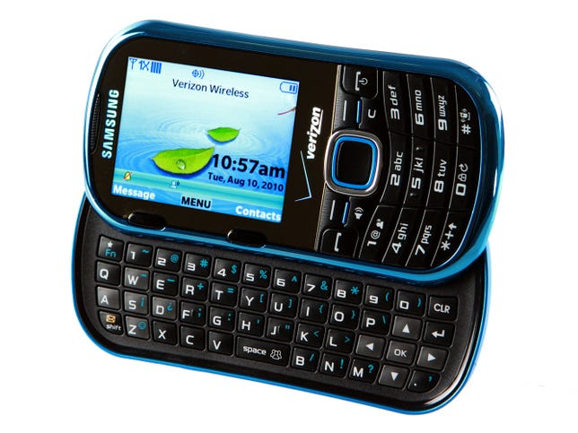 Samsung Intensity II - metallic blue (Verizon Wireless)