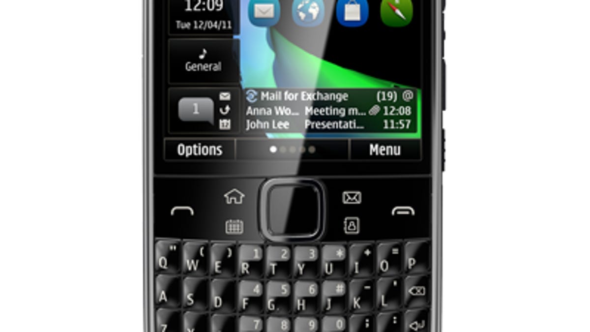 The Nokia E6 is for business users.