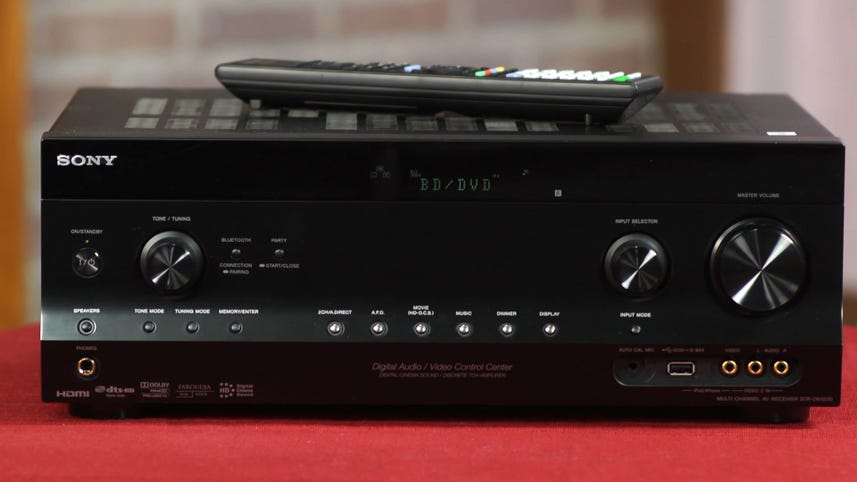 Sony receiver with built-in Wi-Fi