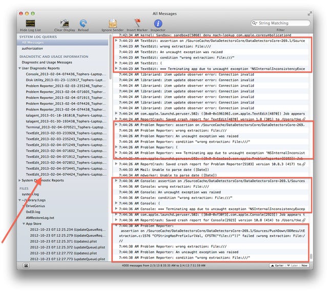 File URL handling bug in OS X