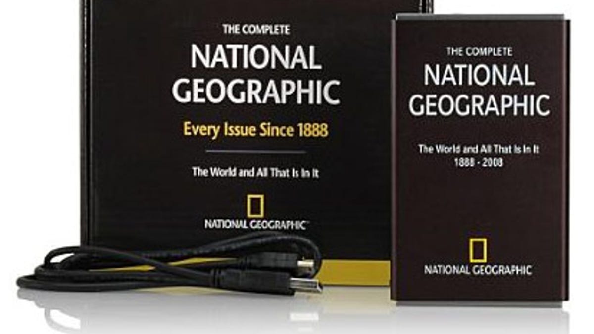 National Geographic on hard drive