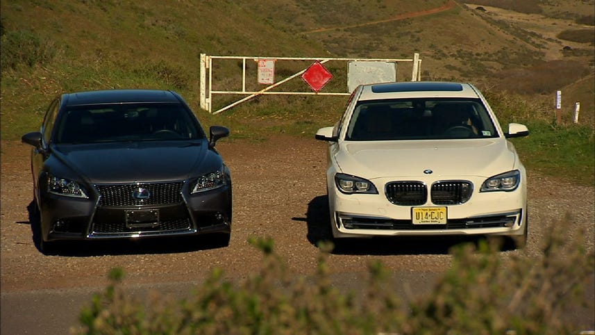 On the road: 2013 BMW 750Li vs. 2012 Lexus LS460