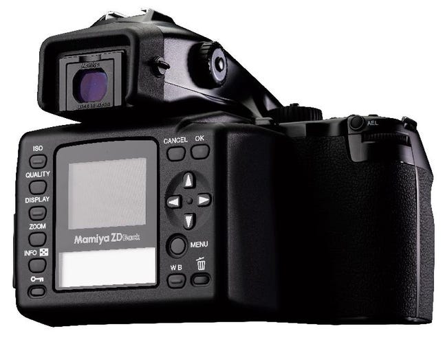 Mamiya's ZD Back and 645AFD II camera