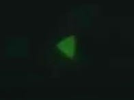 <p>This UAP is most likely a drone that looks like a triangle due to technological effects from night vision goggles combined with camera lenses.</p>