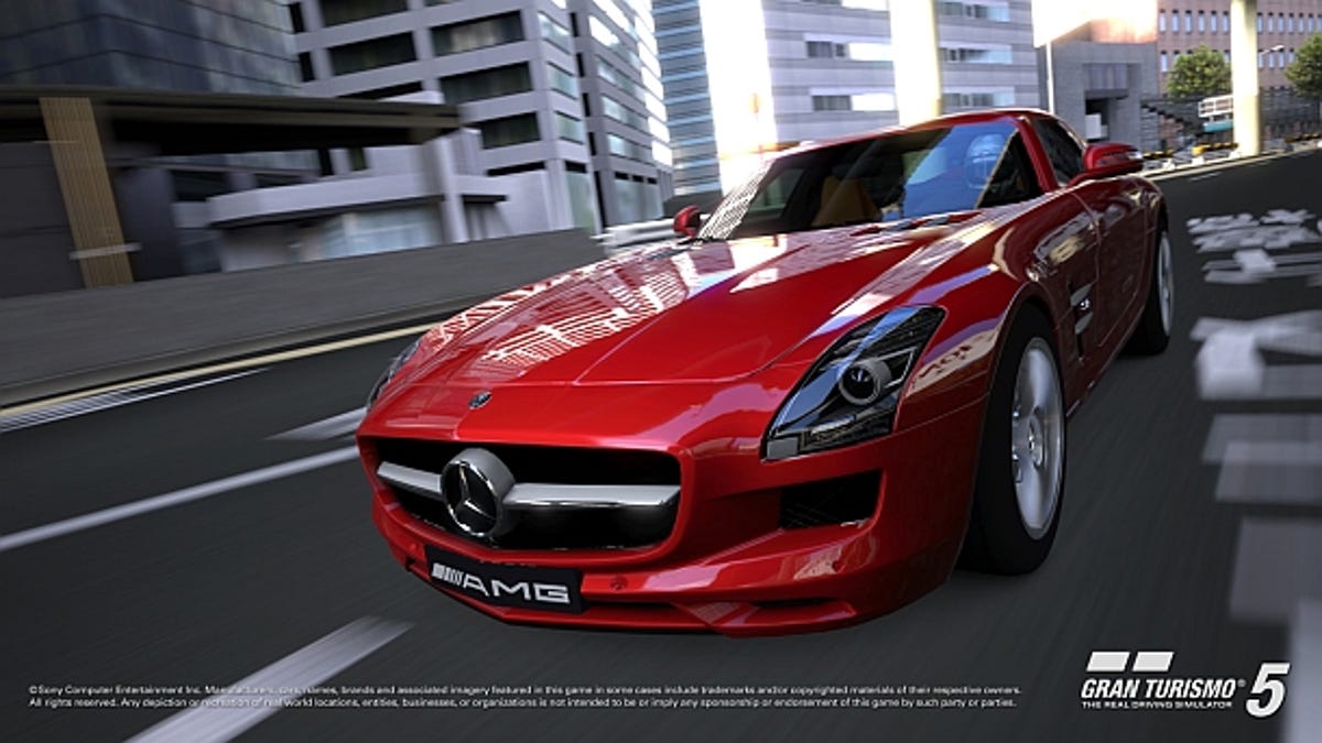 The SLS AMG in GT5 is so DTM and JDM, yo.