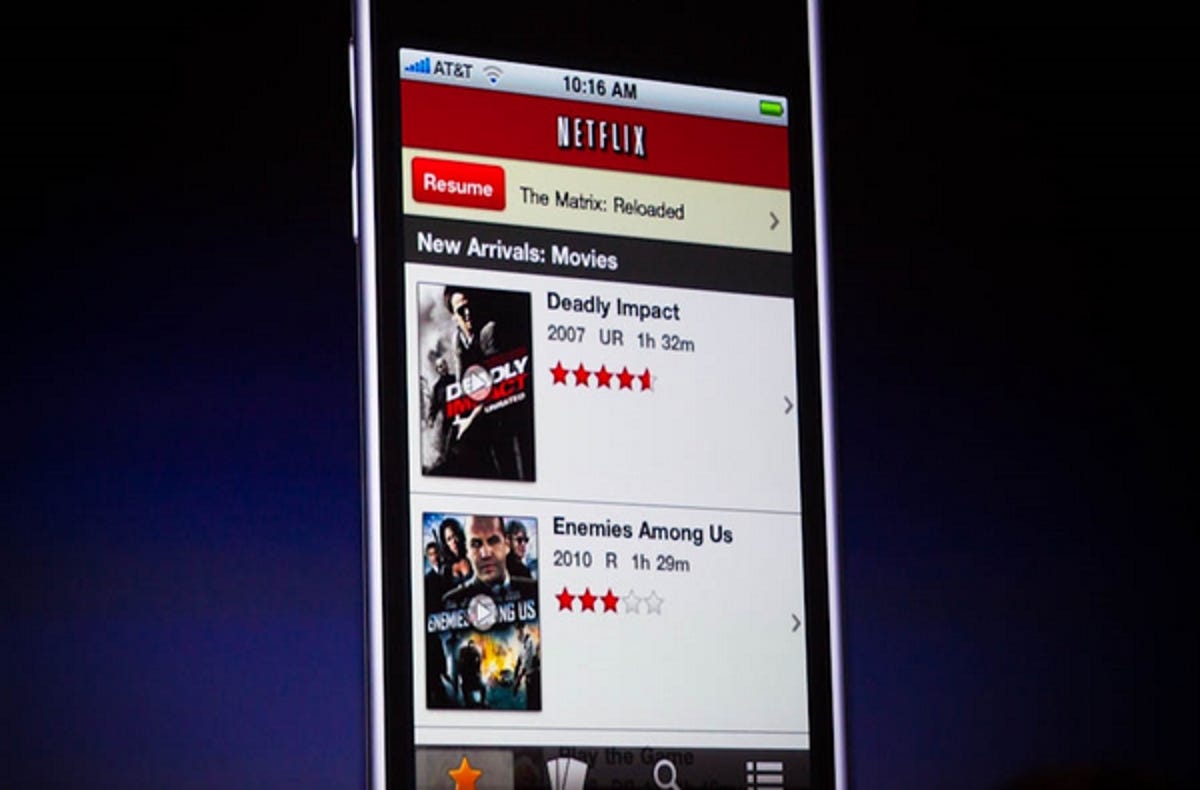 Netflix for iPhone
