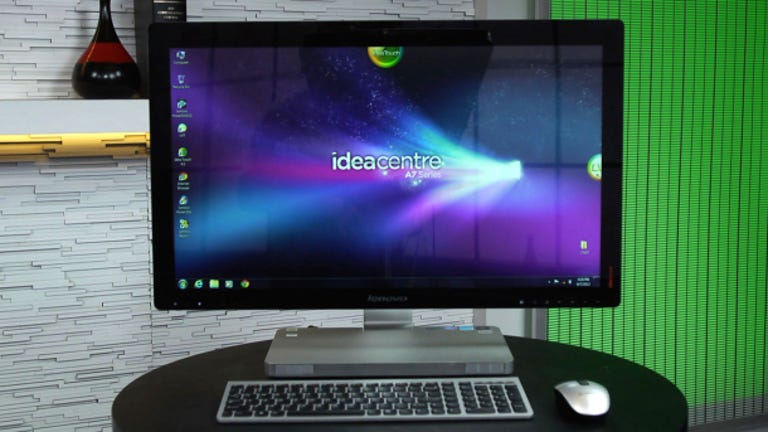 Lenovo's IdeaCentre A720 touch-screen all-in-one.