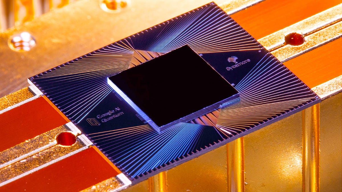 Google's Sycamore chip powers a quantum computer