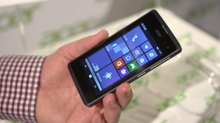 The Liquid M220 is Acer's first Windows Phone