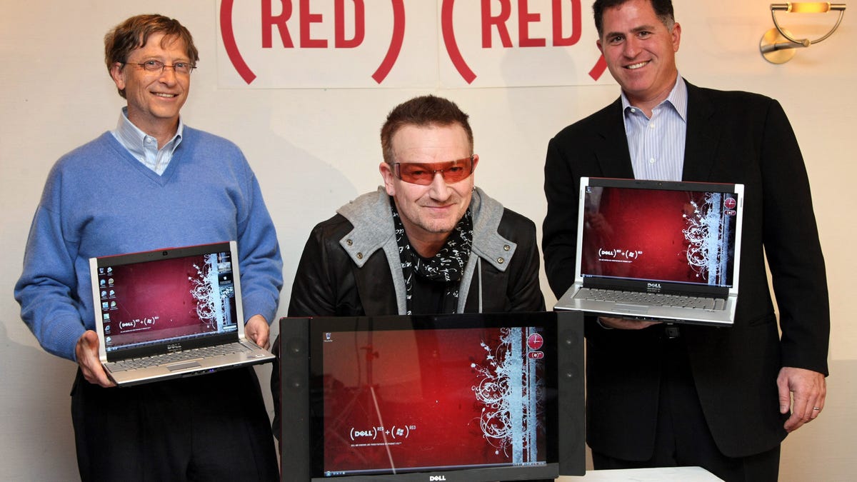 Gates, Bono, Dell