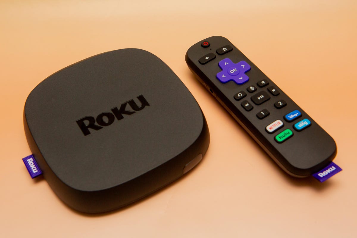 Roku Ultra box and remote control