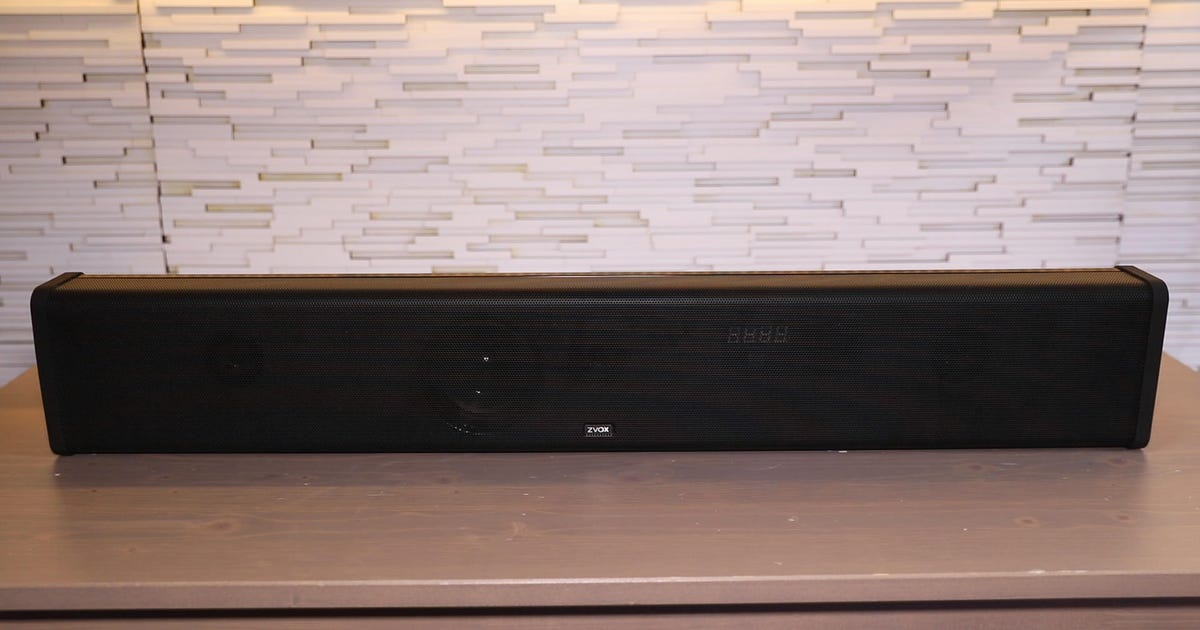 Zvox SB380 sound bar offers better TV sound quicker - Video - CNET
