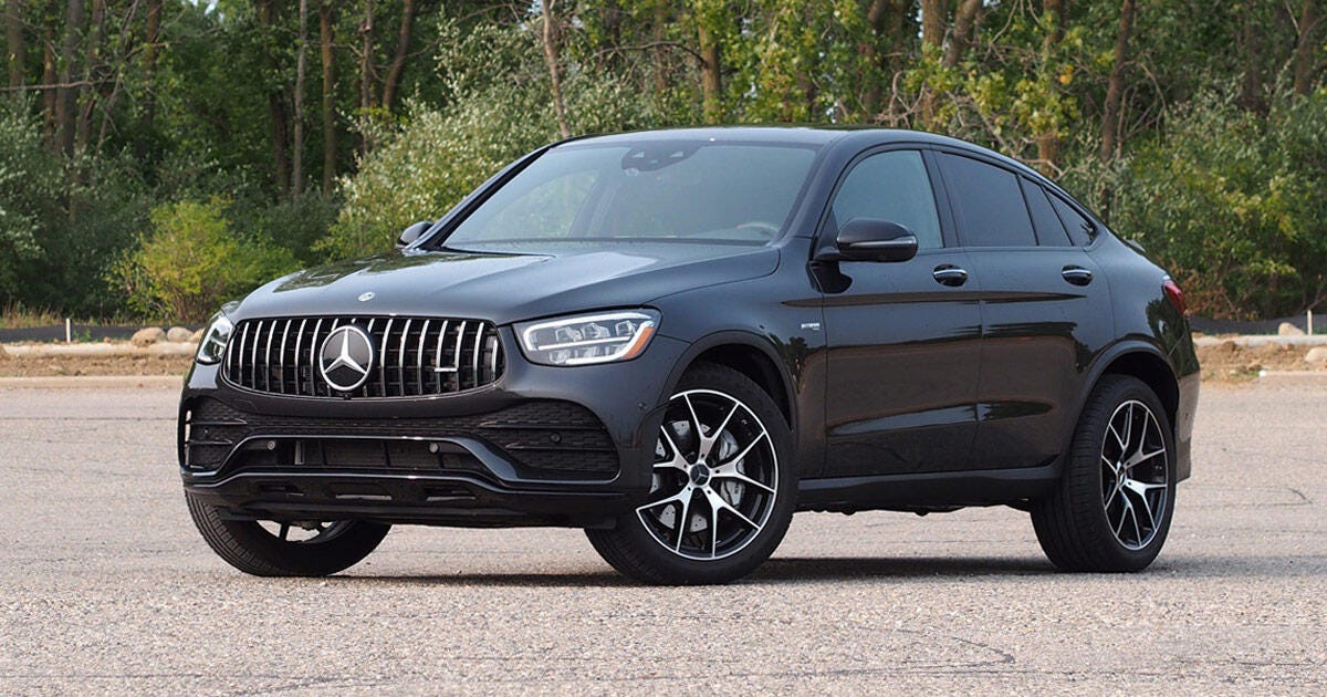 2020 Mercedes Amg Glc43 Coupe Review Vanity Over Versatility Roadshow