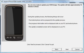 HTC Desire ROM image