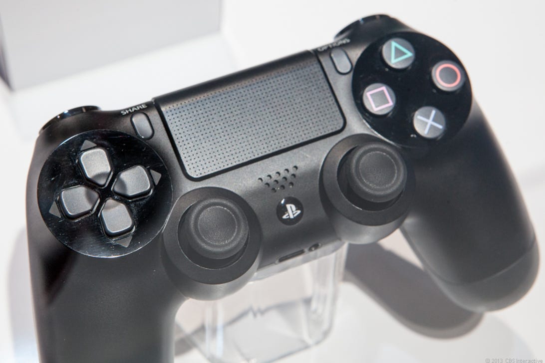 A mockup PS4 controller from Sony.