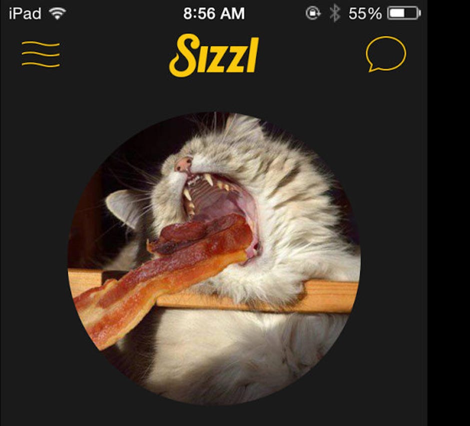 sizzle bacon dating app)