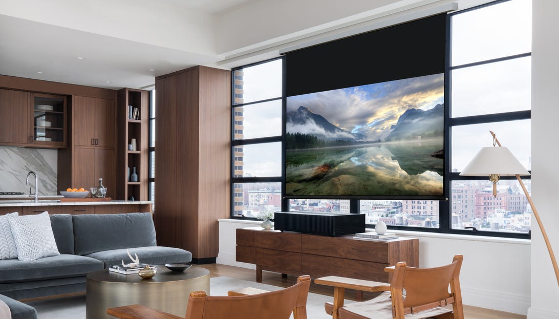 Big TV vs. projector: Pros and cons of huge home theater screens