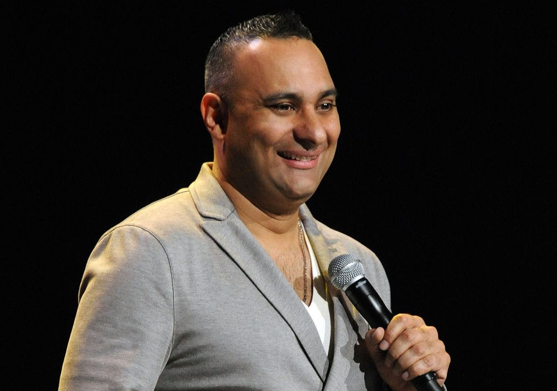 The comedian Russell Peters
