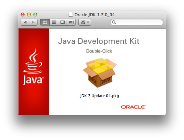 Java SE 7 installer package
