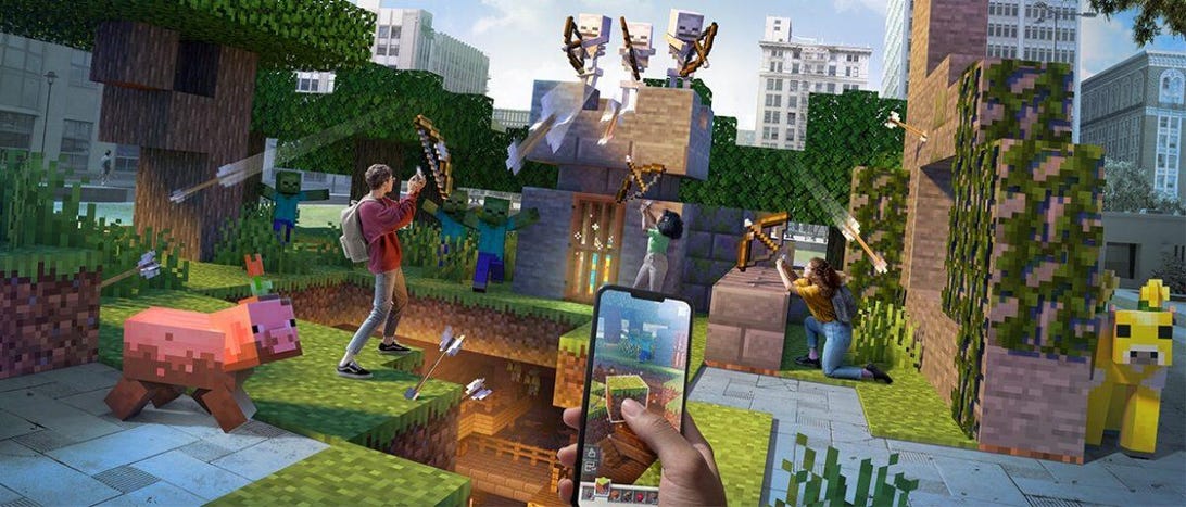 AR game Minecraft Earth to be shut down in June