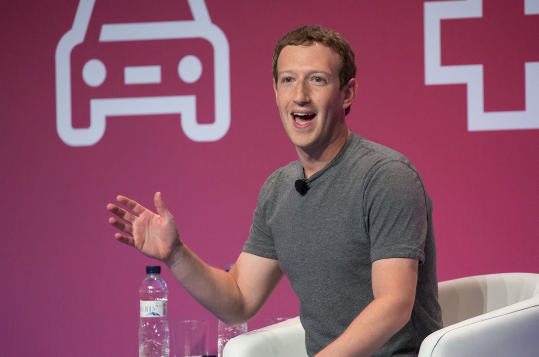 ​Facebook CEO Mark Zuckerberg at Mobile World Congress 2016