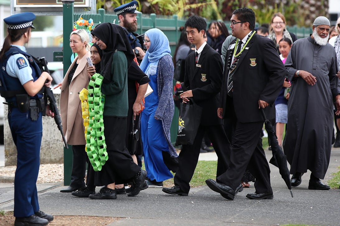Aucklanders Gather At Al-Madinah School To Remember Victims Of Christchurch Mosque Attack