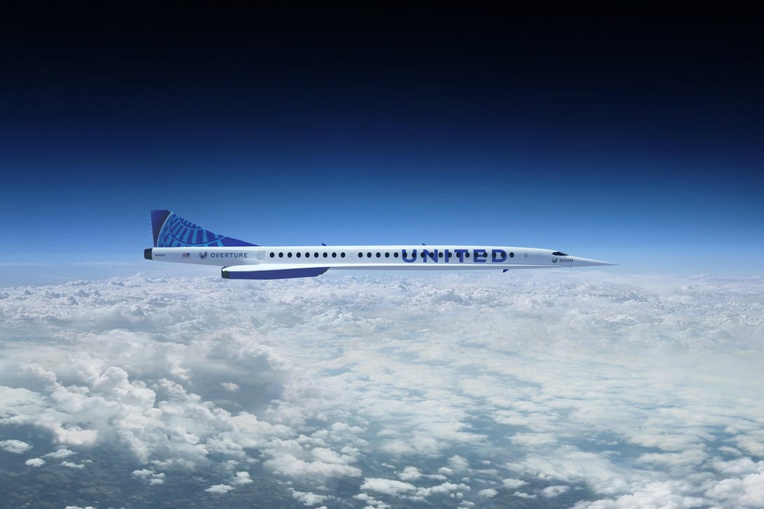 United Boom Supersonic plane