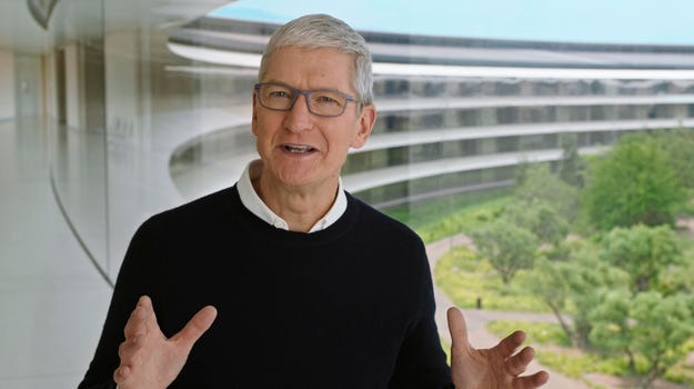Tim Cook owns  crypto, but won't use them as payment for products