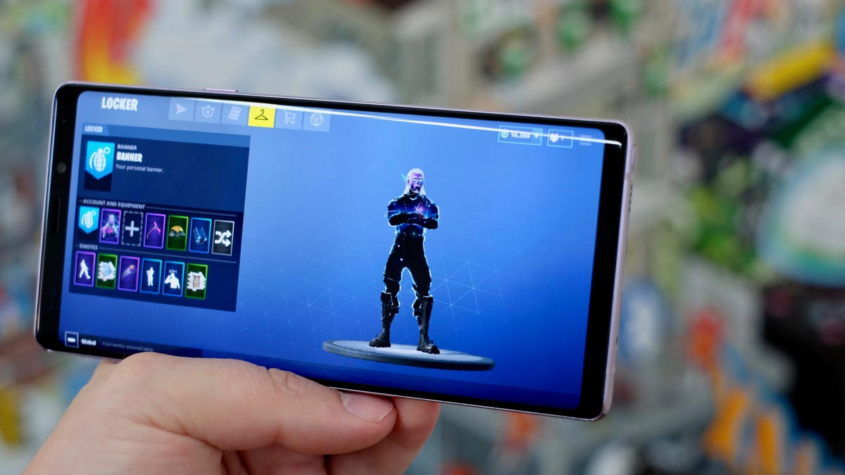 Fortnite S Galaxy Skin How To Unlock The Note 9 Exclusive Cnet