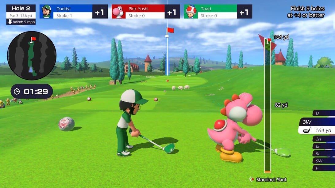 Mario Golf: Super Rush on Nintendo Switch mixes Mario Kart spirit onto the course