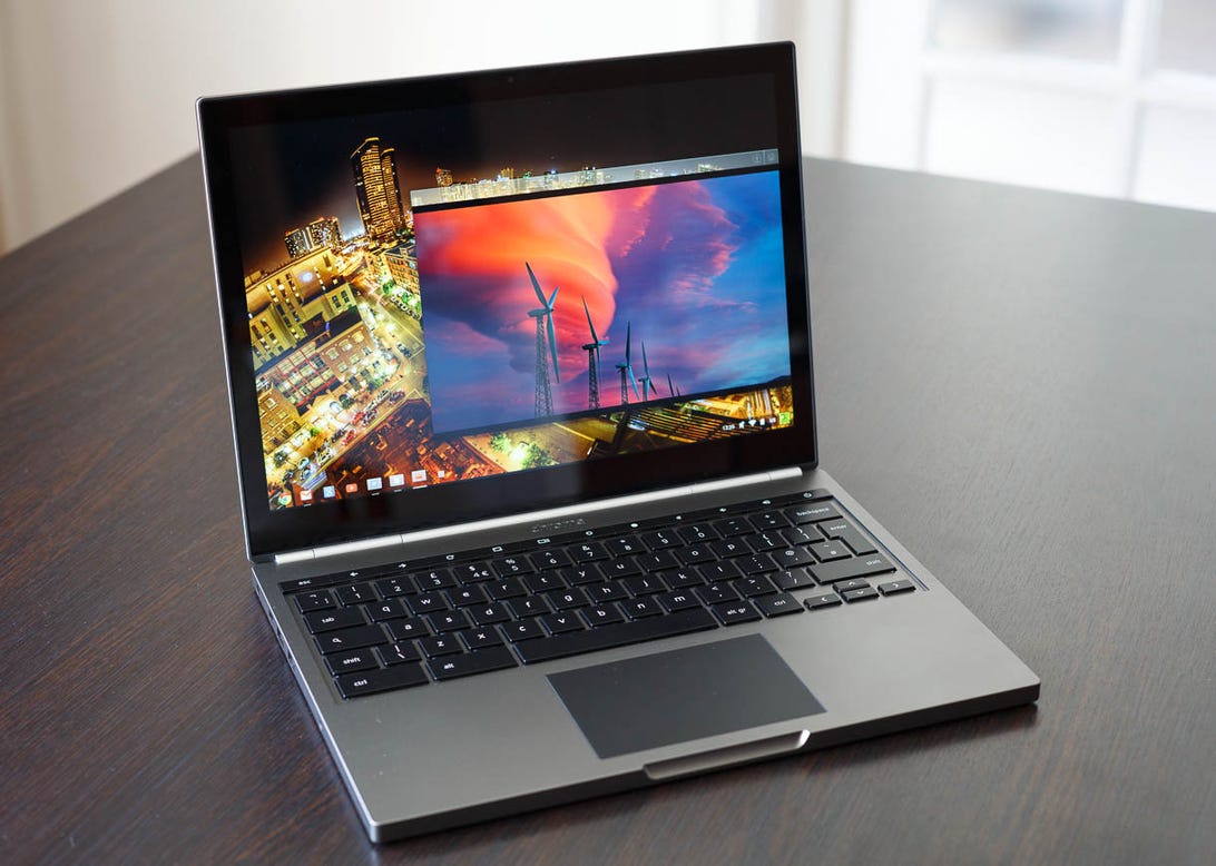 Google's Chromebook Pixel has a high-resolution display that shows crisp text and graphics and good color.