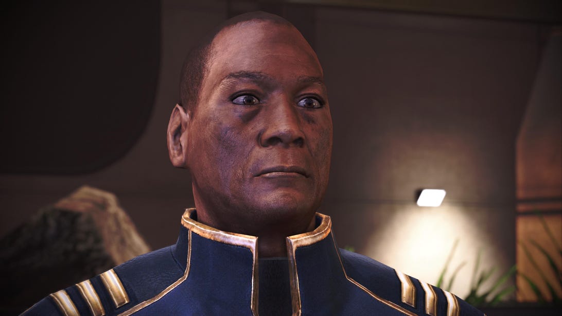 Anderson in Mass Effect: Legendary Edition