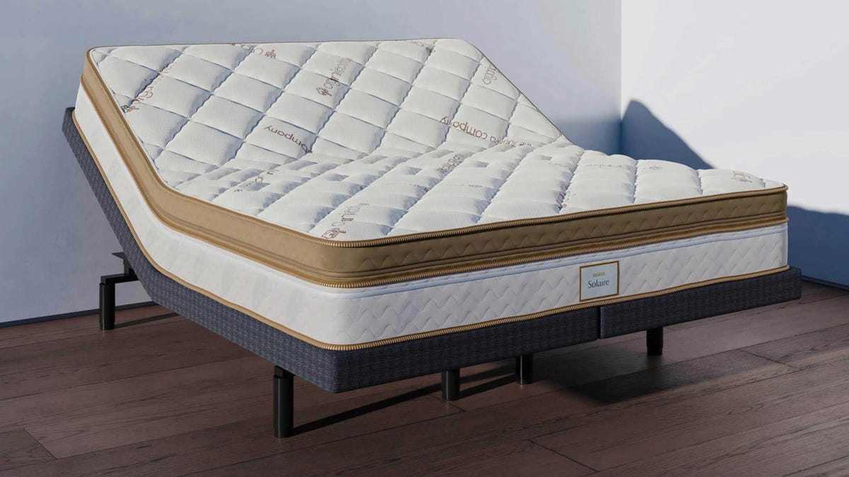 Best Adjustable Mattress In 2021 Cnet, Best Split King Adjustable Bed Frame