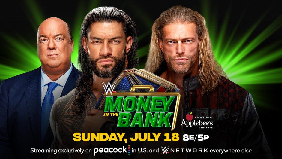 Watch WWE Money In The Bank 2021 7/18/21