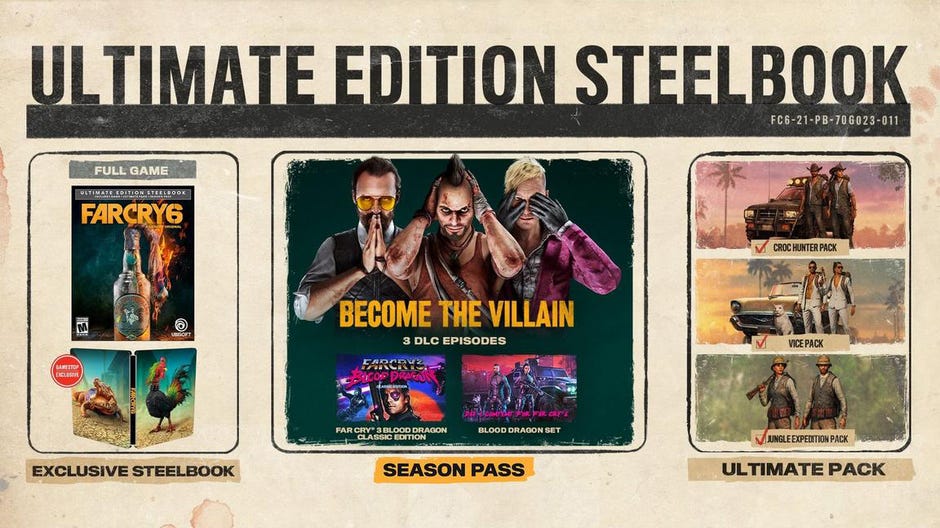 Far Cry 6 Preorder Guide Exclusive Bonuses Collector S Edition And More Cnet